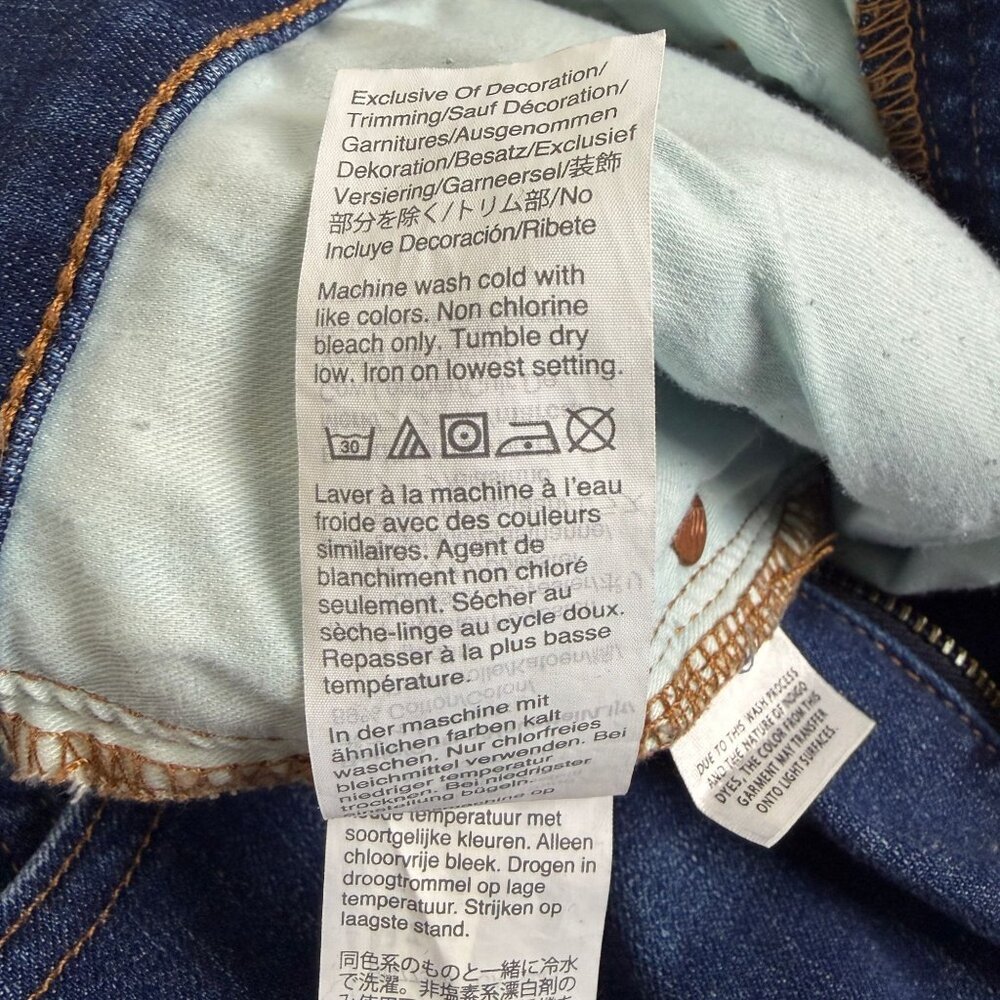 Madewell Cali Demi-Boot Jeans Womens 32 Medium Wash Blue Zip Fly Button Closure - Picture 8 of 10